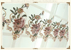 European Style Curtains for Living Dining Room Bedroom Embroidery Blackout